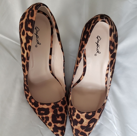 Leopard Print Heels - Picture 3 of 3